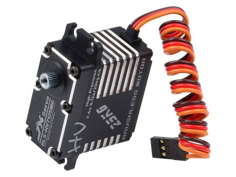 Сервомашинка цифровая JX Servo BLS-HV7125MG (71г|25.8|0.12|7.4V) бесколлекторная, Full metal - BLS-HV7125MG