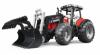 Трактор Bruder Massey Ferguson 7480 с погрузчиком - 02-042