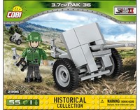 Конструктор Cobi Пушка 3,7cm Pak 36, 55 элементов - COBI-2396