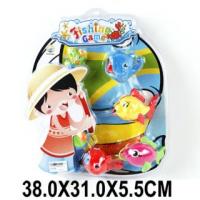 Настольная игра Набор рыбалка, удочка , 4 рыбки - BW30036-4