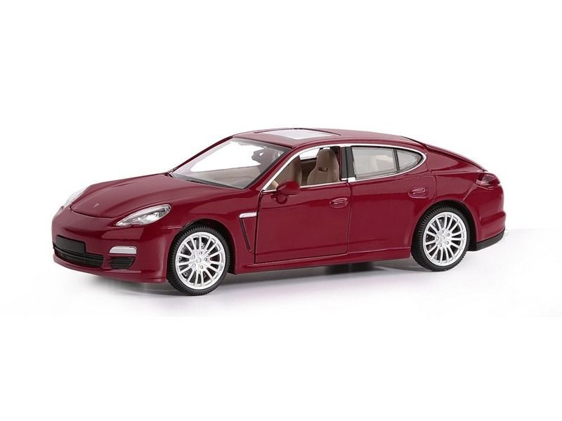 Машина Автопанорама Porsche Panamera S, красный, масштаб 1:24 - JB1251133