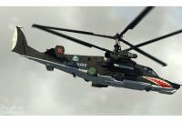 Сборная модель Российский ударный вертолёт Тип 50 «Чёрная Акула» масштаб 1:72 - AK72044