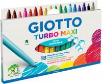 Фломастеры GIOTTO TURBO MAXI 18 цв - 076300