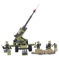 Конструктор Армия России *Зенитное орудие* 350 элементов - АР-01004