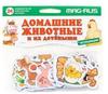 Настольная игра магнитная Анданте Домашние животные и их детеныши, 24 элемента - NF1013