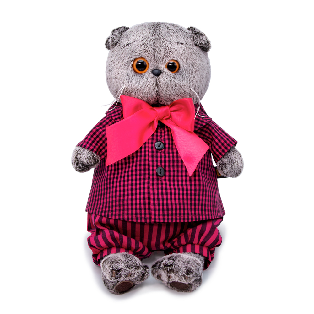 Мягкая игрушка Budi Basa Басик в рубашке и штанах 25 см - Ks25-152
