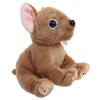 Мягкая игрушка Abtoys Животные в сумочках. Щенок коричневый, 16 см - M4927