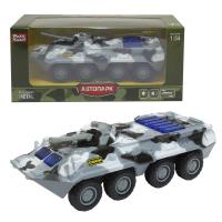 Металлический инерционный танк БТР-80 ОМОН, свет и звук, 1:54 - Р49200