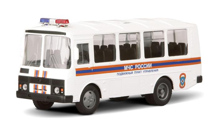 Машина Autogrand *ПАЗ-32053* МЧС 1:43, русская серия - 49025