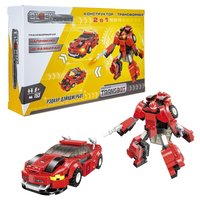 Конструктор 1Toy Blockformers Transbot Рэдкар-Дэйнжербот - Т19875