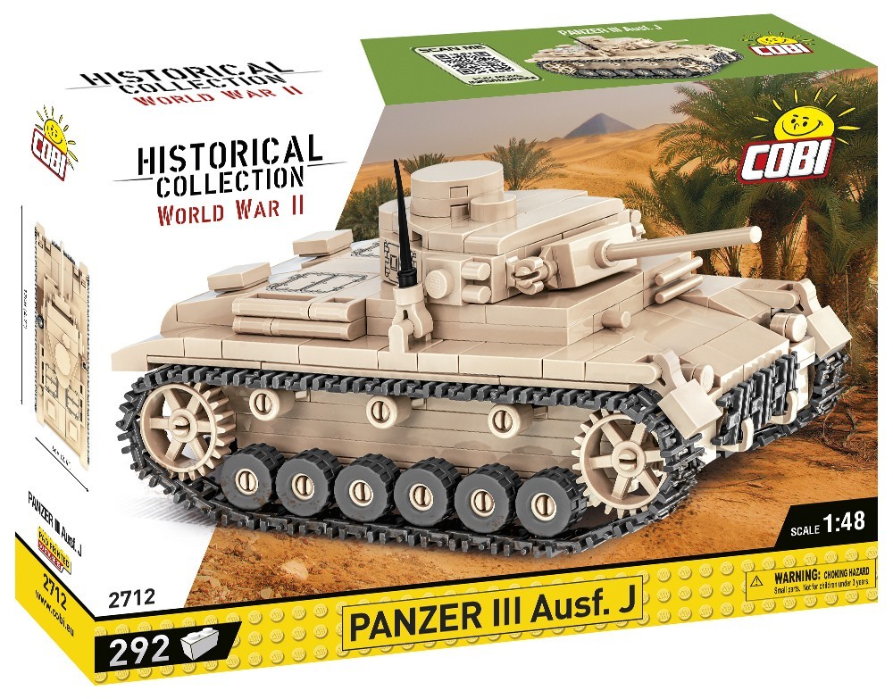 Конструктор COBI PANZER III AUSF.J - COBI-2712