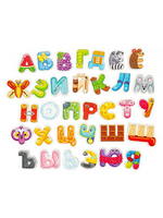 Обучающая игра Woodlandtoys Магнитная азбука - 156108