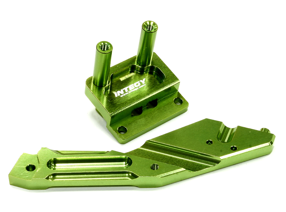 Запчасть Rear Anti-Bending Plate for HPI 1|10 Bullet MT * Bullet ST - T8692GREEN