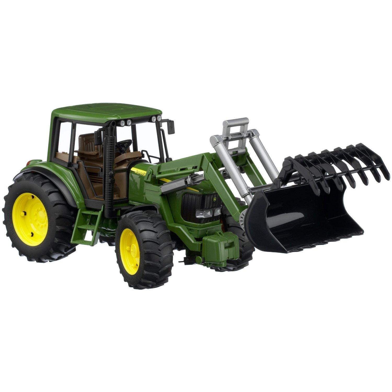 Трактор Bruder John Deere 6920 с погрузчиком - 02-052