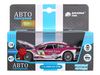 Машина Автопанорама BMW M3 DTM, белый-розовый, масштаб 1:32, свет, звук, инерция - JB1251304