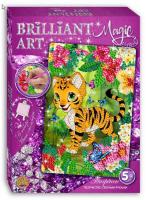 Мозаика со стразами Magic Crystal Тигрёнок - 64610б