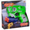 Бластер Abtoys Космобластер с 4 мягкими пулями, зеленый - PT-01662