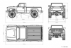Радиоуправляемый краулер Cross RC PG4R Pickup 4WD KIT масштаб 1:10 - CR90100017