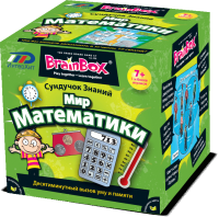 Настольная игра Сундучок знаний Brainbox Мир математики - 90718