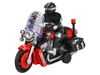 Мотоцикл AUTODRIVE Полиция 15см со светом и звуком, красный - JB1167968
