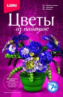 Цветы из пайеток *Анютины глазки* - Цв-019-no