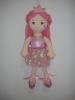 Мягкая кукла в розовом платье, ABtoys, 38 см - M6054