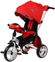 Велосипед 3 колесный Moby Kids New Leader 360° 12x10 EVA Car, красный - 641346
