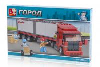 Конструктор Sluban Красный грузовик - M38-B0338