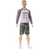 Кукла Barbie Fashionistas Кен в Камуфляжных штанах - FNH40
