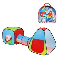 Комплекс игровой Наша Игрушка, палатки 2шт. с туннелем - 200557023