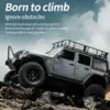 Радиоуправляемый внедорожник MN Model Jeep Wrangler 4WD RTR масштаб 1:12 2.4G - MN-128 SILVER