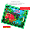 Настольная игра ВОДНЫЕ РАСКРАСКИ *ДИНОЗАВРЫ* 4 сюжета и задания Играй Думай Твори Bondibon - ВВ5241
