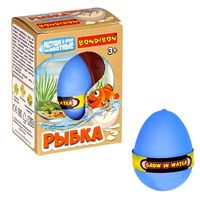 Растущие в воде животные Bondibon «ВЫРАСТИ РЫБКУ», яйцо голубое - ВВ5371-2