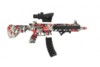 Автомат CS Toys M416 стреляющий орбизами - FK971-Red