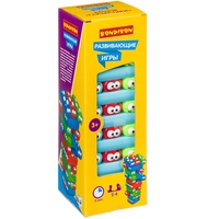 Настольная игра Bondibon башня «ГЛАЗАСТИК», 30 блоков - ВВ4153
