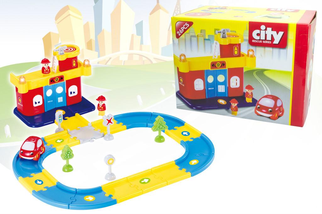 Игровой трек-конструктор Rescue Series 26 деталей FJ-6038 - Г50606