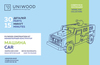 Конструктор деревянный UNIWOOD UNIT Car - 3011430114