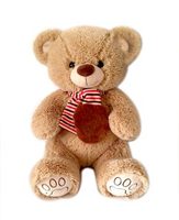 Мягкая игрушка Fluffy Family Мишка с шарфом Тимошка 50 см - 681693