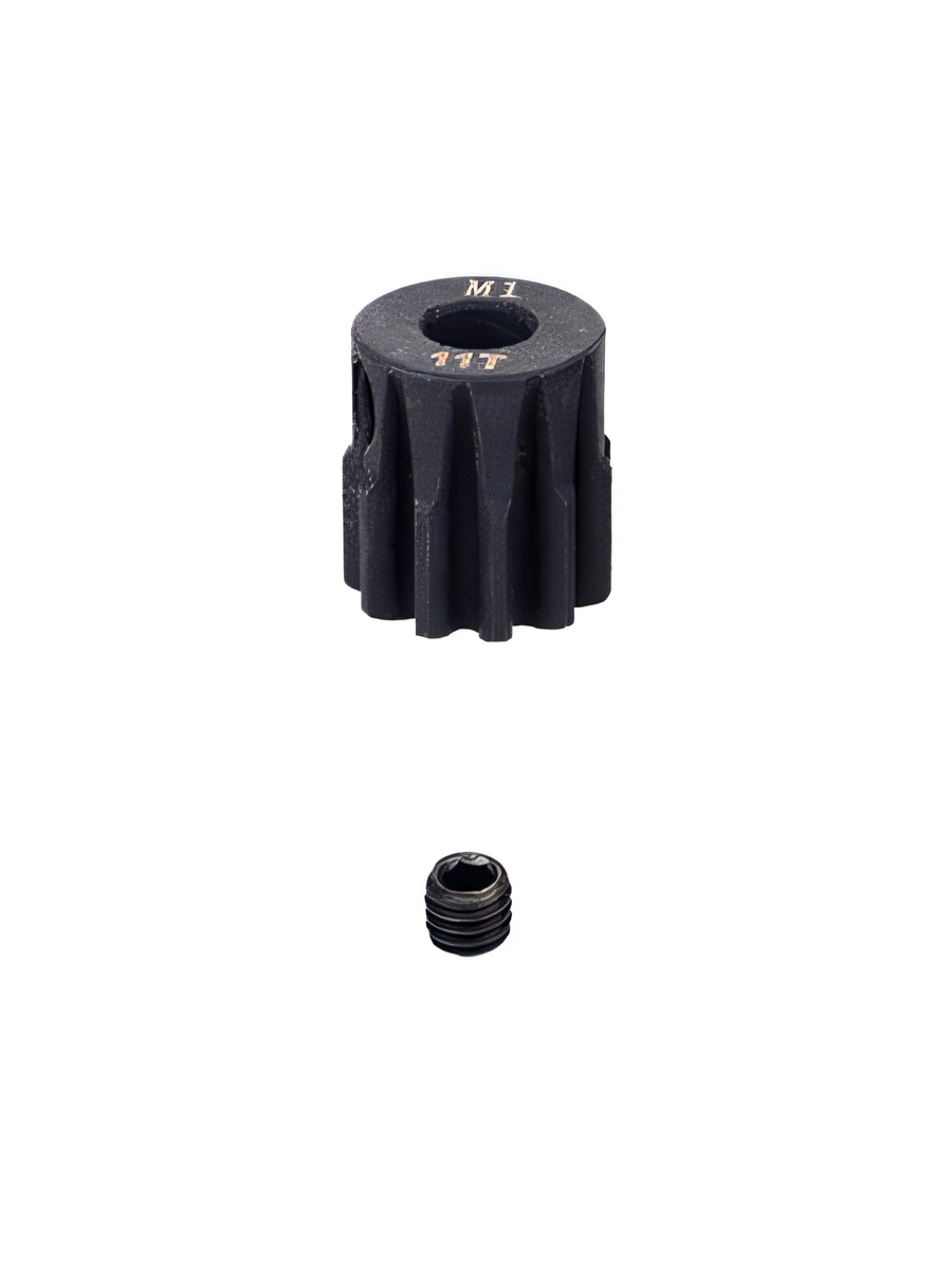 Шестерня стальная Pinion gear 11T M1 для вала 5mm - SWS-M1-5-11T