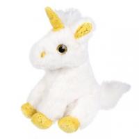 Мягкая игрушка Fluffy Family Единорог белый 18 см - 681580