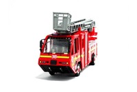 Радиоуправляемая пожарная машина City Hero масштаб 1:87 27 MHz - 7911-5B