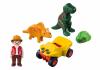 Конструктор Playmobil 1.2.3.: Исследователь с динозаврами - 9120pm