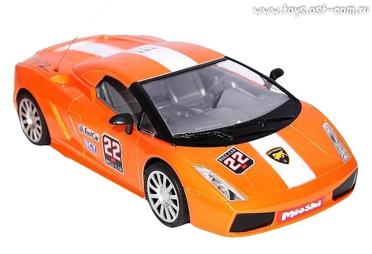 Радиоуправляемый автомобиль Mioshi Tech 24 см - 2012-4(оранжево-белая)