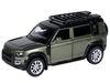 Машина АВТОПАНОРАМА Land Rover Defender 110, масштаб 1:43, оливковый, инерция - JB1251496