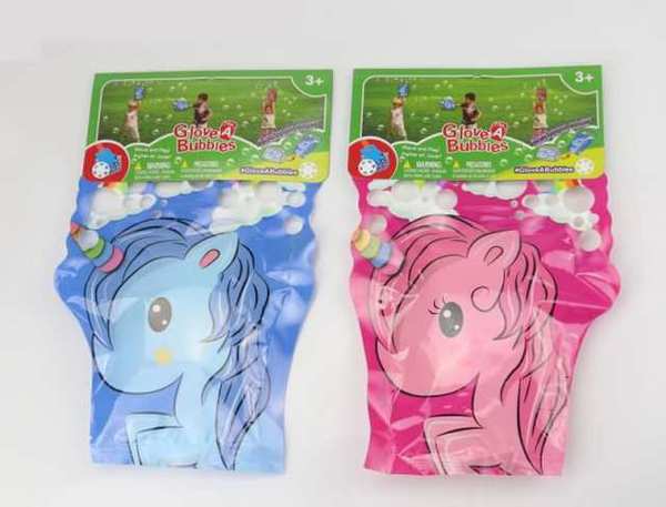 Мыльные пузыри-перчатка Junfa Toys *Единорог* 2 вида - KM001-10