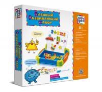 Магнитная доска Kribly Boo, базовый развивающий набор - 63980