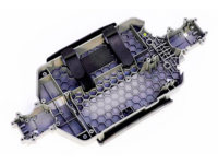 Шасси для автомоделей MJX 10208 V2 - MJX-10300B