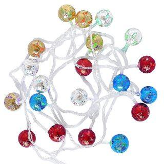 Гирлянда Шарики 20 LED 2 см, длина 3,4 м - 973394