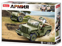 Конструктор Sluban *Армия: Внедорожник Виллис*, 143 элемента - M38-B0853