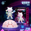 Конструктор RToy 3D из миниблоков Кибер Космонавт, заводной музыкальный, 1069 элементов - WL3006